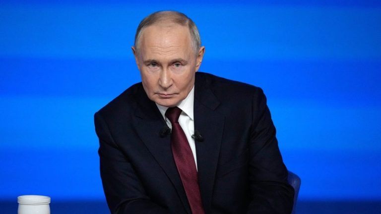 Putin says Russia won’t launch new attacks on other countries ‘if you treat us with respect’
